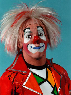 steve o as a clown